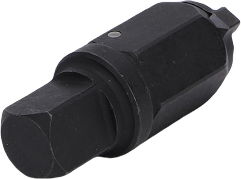 NOENNULL Carbon Steel Ratchet Anvil Adapter with Locking Function High Strength Locking Box Ratchet Adapter Replacement for Fuel Insider Box, Anti Slip Hex Geometr, Quick (3/8 Inches 49-16-1668) - Image 1